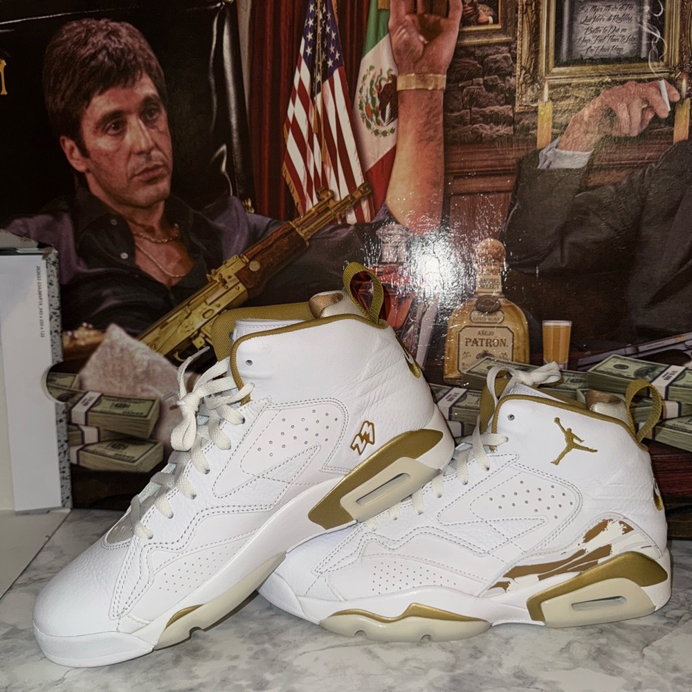 Jordan MVP white and gold